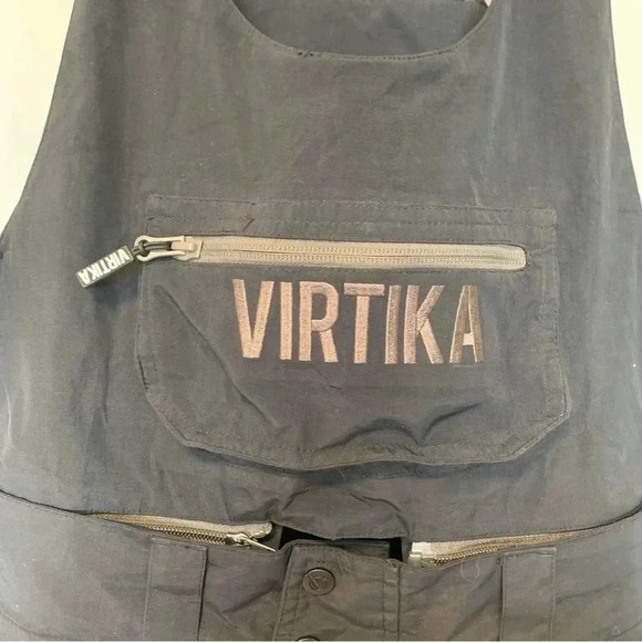 Virtika black  ski suit - Picture 3 of 8